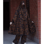Elegant Palazzo long Khimar Set