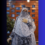Elegant Palazzo long Khimar Set - Image 4