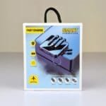 Smart Fast Charge Power Bank (10000mAh, Multi Cable Built-in)