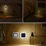 Sensor Night Light Automatic on Off Sensor Lights Plug Into Wall Stair Lamp for Stairway Bathroom Room Garage Cabinet Bedroom - Image 3