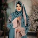 প্রিমিয়াম এমব্রয়ডারি বোরকা সেট See Green