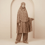 Elegant Palazzo long Khimar Set - Image 2