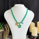 SS 18K Sea Theme Necklace for Women | Shell & Starfish Pendant | Trendy Golden Fashion Jewelry