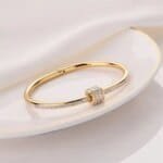 SS Bracelet for Women | Premium Stainless Steel Golden Bracelet | Stylish Jewelry - Image 4