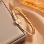 SS Bracelet for Women | Premium Stainless Steel Golden Bracelet | Stylish Jewelry - Image 3
