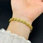 SS Bracelet for Women | Premium Stainless Steel Golden Bracelet | Stylish Jewelry