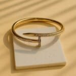 SS Bracelet for Women | Premium Stainless Steel Golden Bracelet | Stylish Jewelry