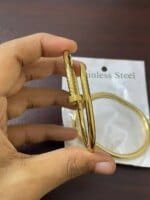 SS Bracelet for Women | Premium Stainless Steel Golden Bracelet | Stylish Jewelry - Image 2