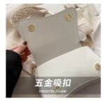 Women's Premium Leather Crossbody Bag | Elegant Shoulder Handbag with Gold Buckle | Fashion Ladies Sling Purse - Image 4