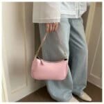 Women's Premium Patent Leather Shoulder Bag | Elegant Crossbody Handbag with Adjustable Strap | Stylish Ladies Purse - Image 3