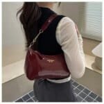 Premium Women’s PU Leather Shoulder Bag | Stylish Ladies Handbag with Adjustable Crossbody Strap | Multiple Colors Available - Image 3