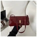 Premium Women’s PU Leather Shoulder Bag | Stylish Ladies Handbag with Adjustable Crossbody Strap | Multiple Colors Available - Image 7