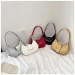 Premium Women’s PU Leather Shoulder Bag | Stylish Ladies Handbag with Adjustable Crossbody Strap | Multiple Colors Available