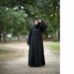 প্রিমিয়াম স্টোন বোরকা ( black ) - Image 2