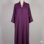 প্রিমিয়াম কোয়ালিটির বোরকা Purple - Image 2