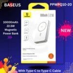 Baseus Airpow II Qi2 Magnetic Power Bank (10000mAh | 22.5W) Model: PPWPQ10-20 Qi2