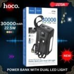 Hoco J173A 22.5W 30000mAh Power Bank with Dual LED Light