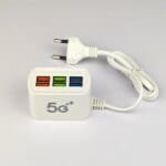 6-in-1 Charging Solution: 6U Multi-Port Charger with 3-in-1 Fast Cable - Image 3