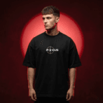 Men's Stylish Premium Drop Shoulder - Black